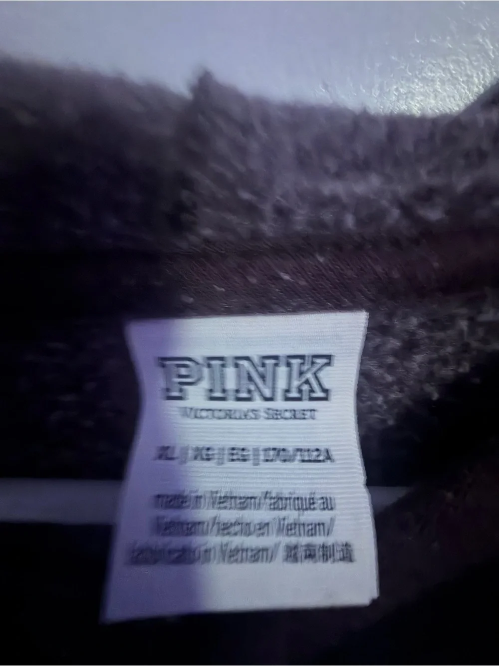 PINK Victoria's Secret Men's Brown Hooded Pullover Sweater